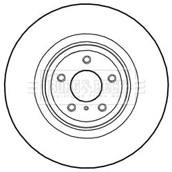 BORG & BECK Piduriketas BBD5987S